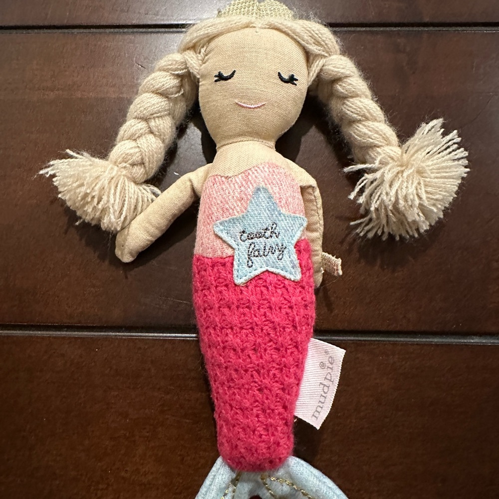 Tooth fairy crochet stuffie